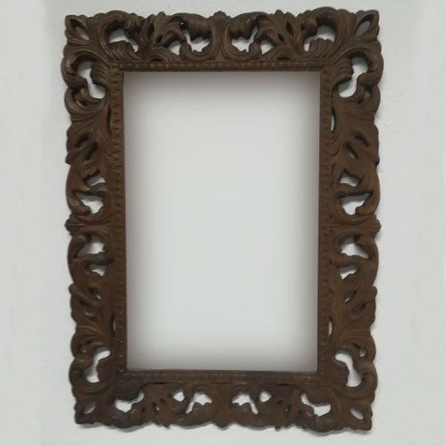 Carved Wooden Mirror Frame Antique Baroque ForefathersArt